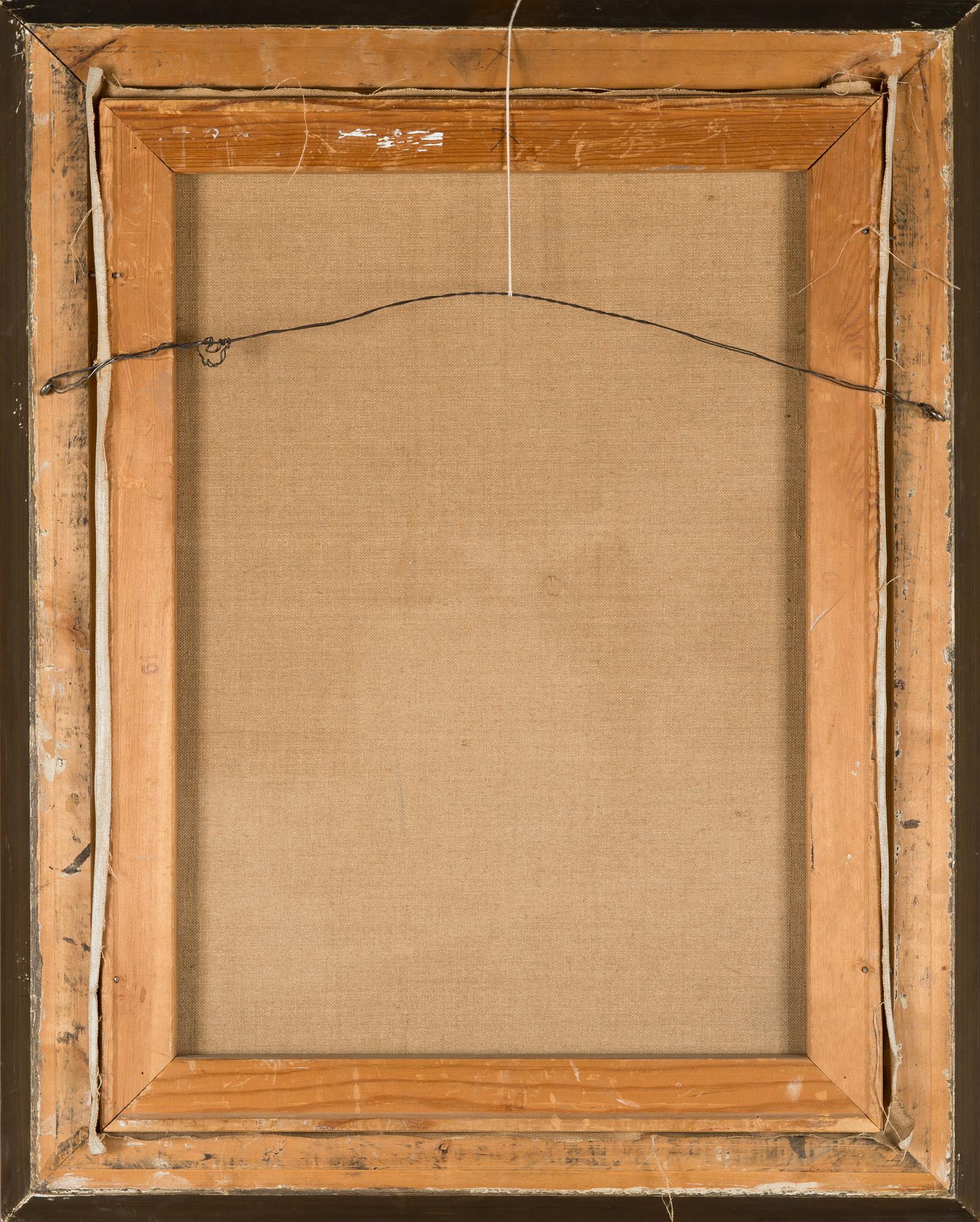 Adolf Bock, olja på duk, signerad och daterad -33.