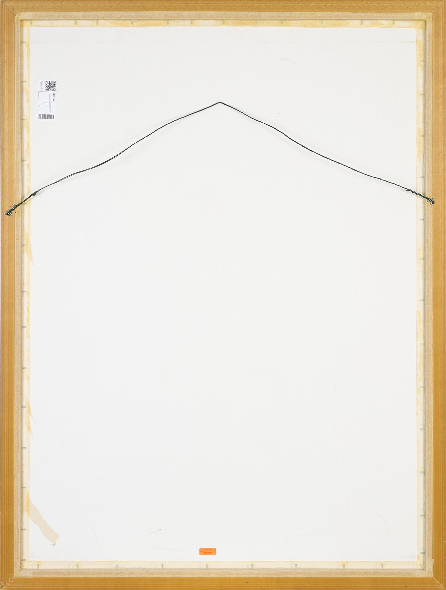 Jan Naliwajko, akvarell & collage, signerad och daterad 2004.