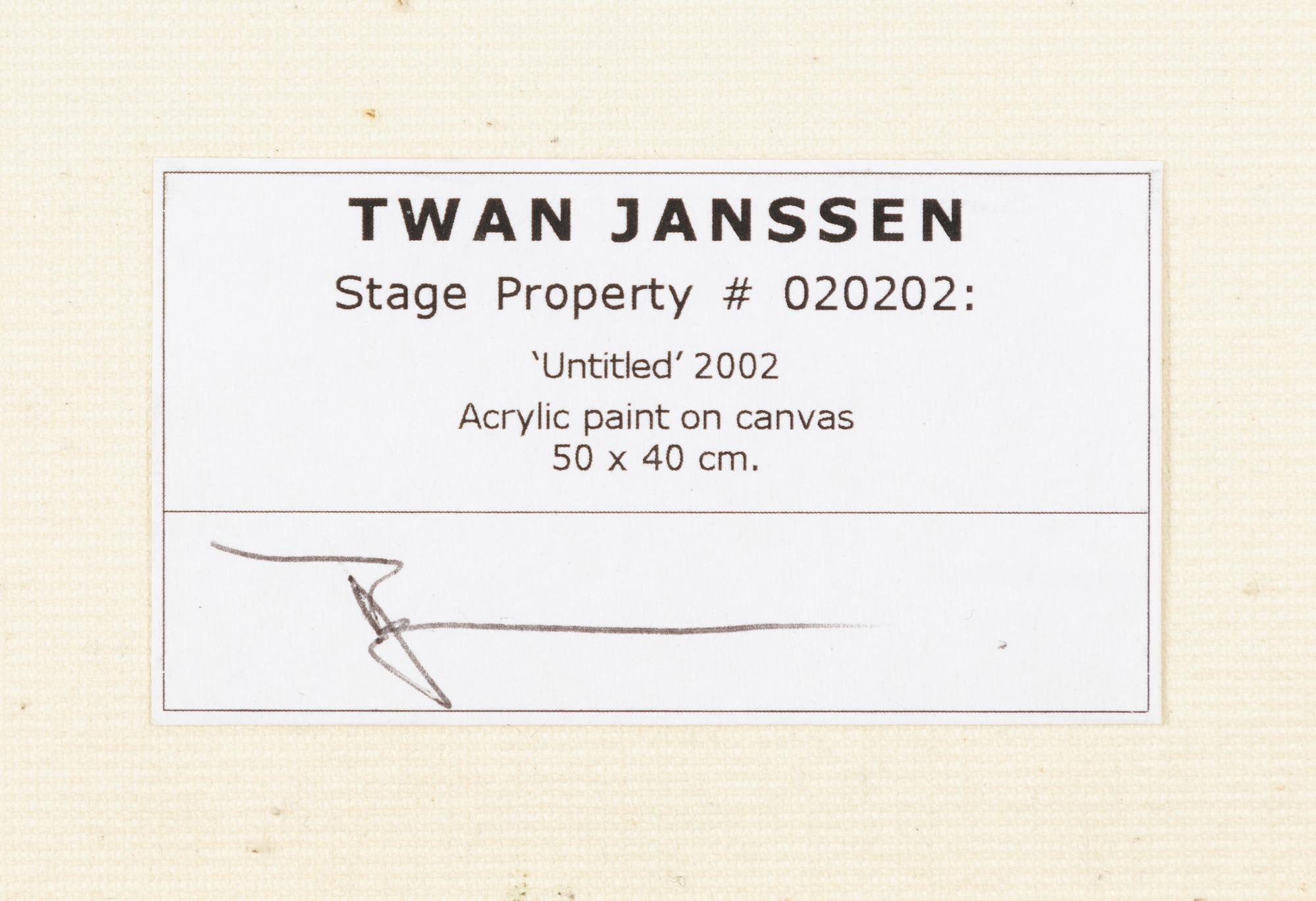Twan Janssen, "Untitled".