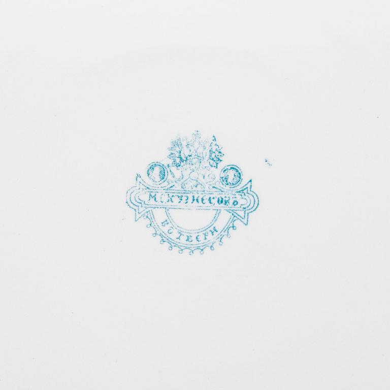 SERVERINGSFAT, porslin, Kuznetsov, Ryssland 1870-1889.