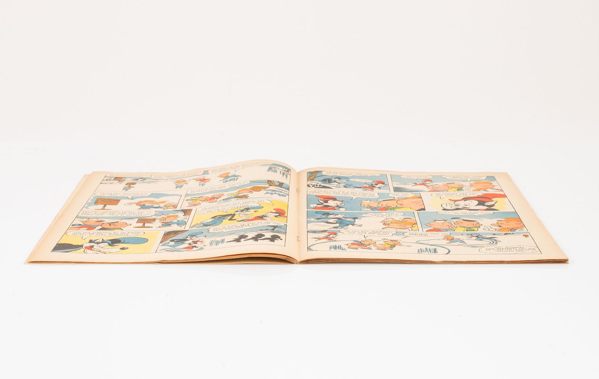 Comic book, "Kalle Anka & Co" No. 1, 1950.
