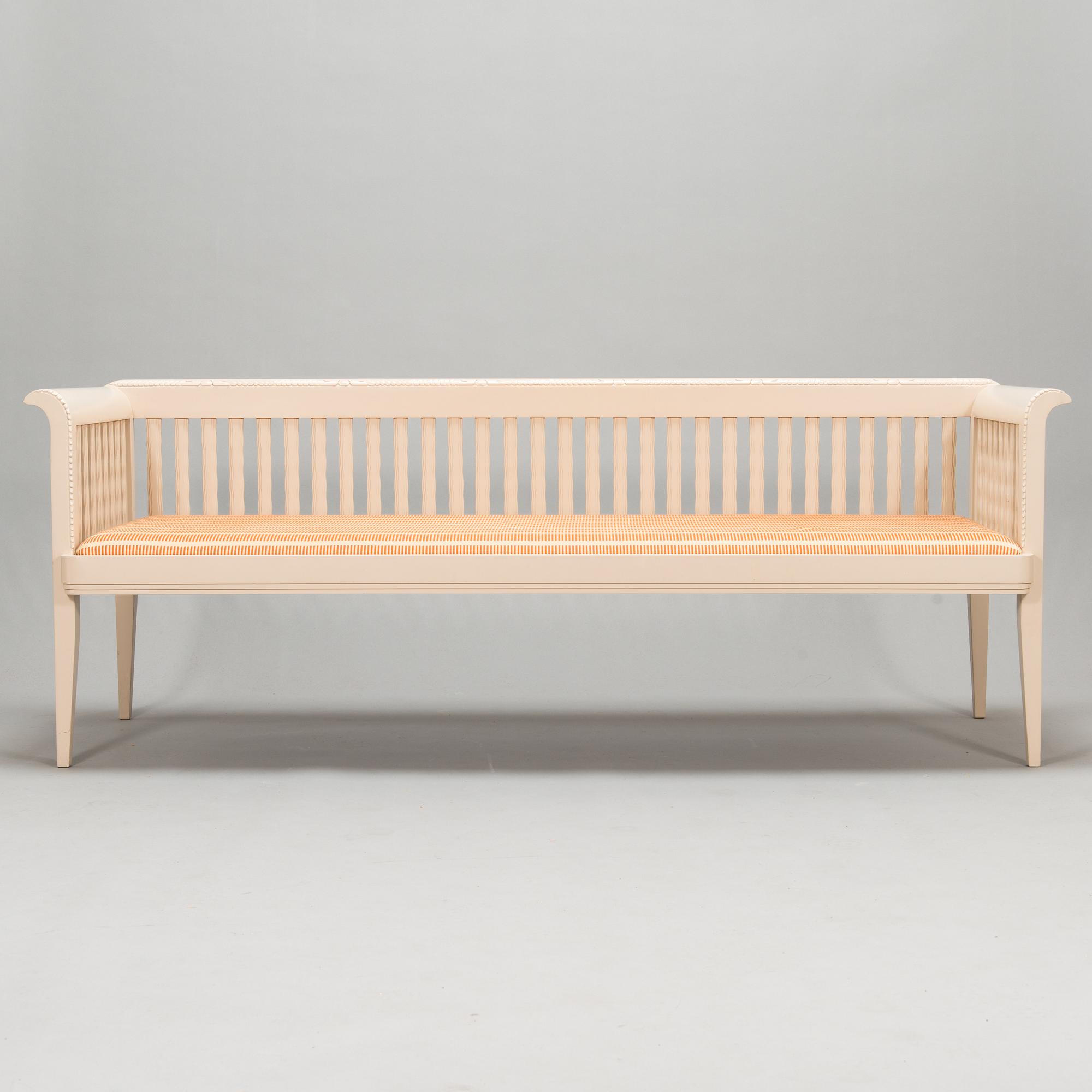 Eliel Saarinen, soffa, "White Suite (Hvitträsk)", Adelta 1980-tal.