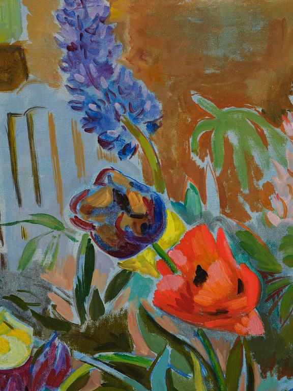 Isaac Grünewald, Flower still life.