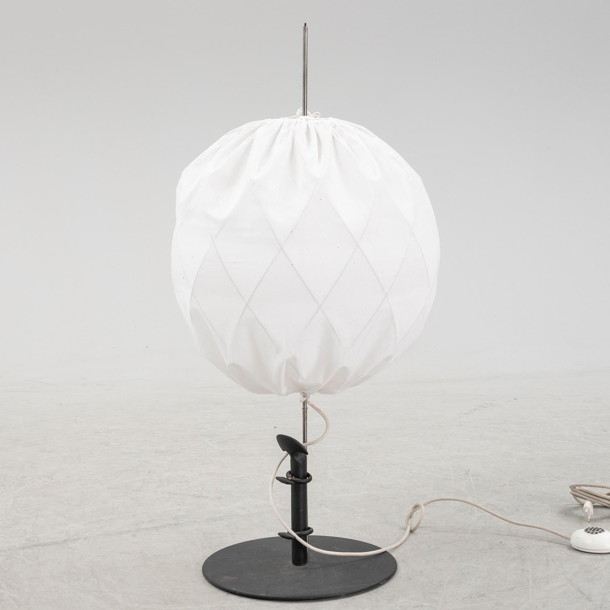 Tore Ahlsén, golvlampa, "Napoleon vid Nilen" Gärsnäs,