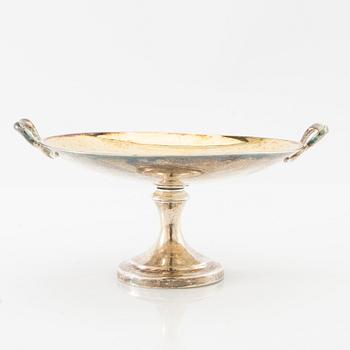 Pehr Zethelius, bowl on foot silver Stockholm 1807.