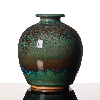 Berndt Friberg, a stoneware vase, Gustavsberg studio, Sweden 1964.