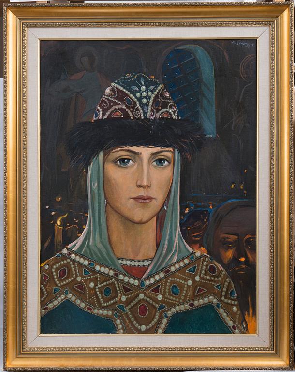 Ilja Glazunov, "PRINSESSAN JEVDOKIA I TEMPLET (1980)".