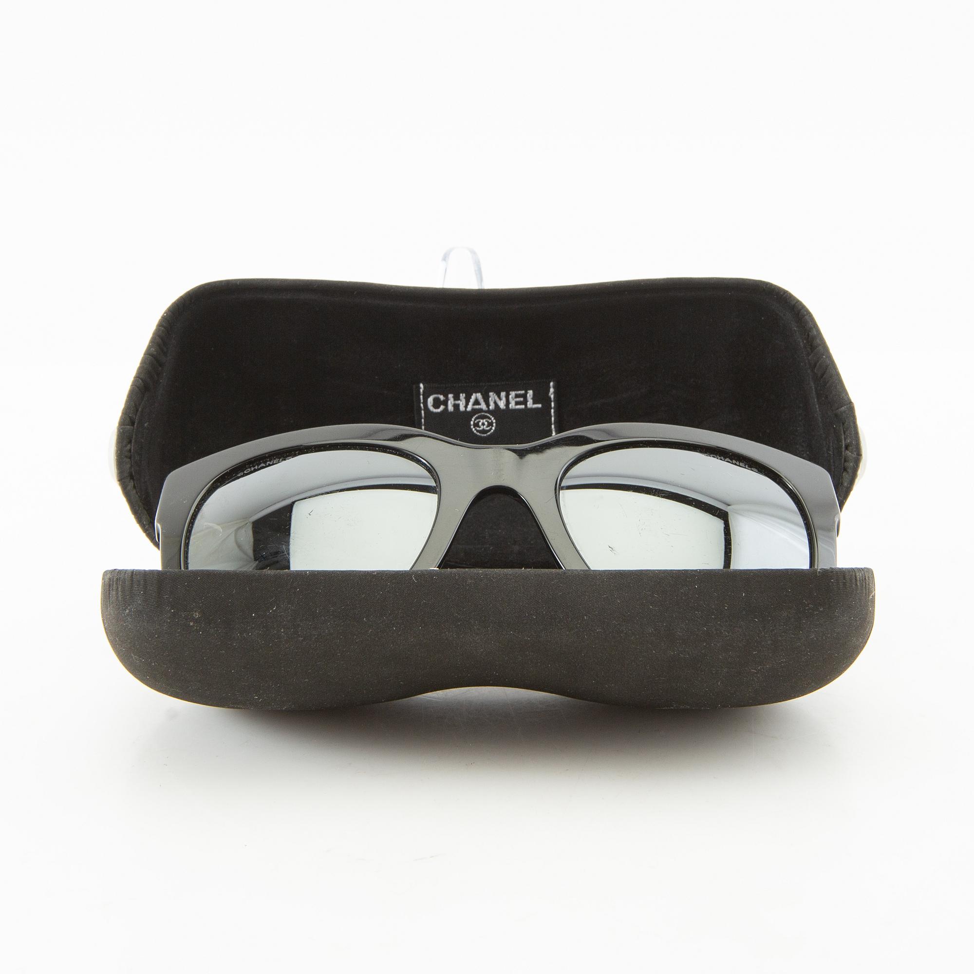 Chanel, sunglasses.