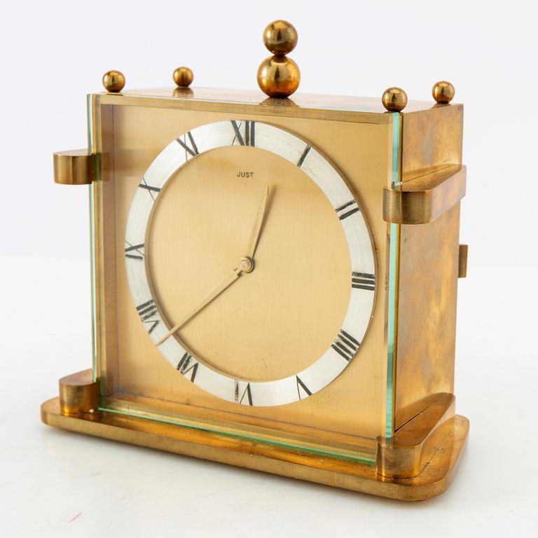 Table clock Just Germany mid/second half of the 20th century.