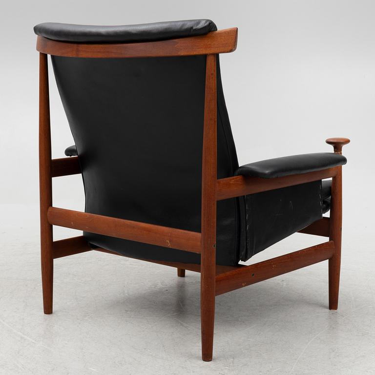 Finn Juhl, a 'Bwana' easy chair, France & Son, Denmark.