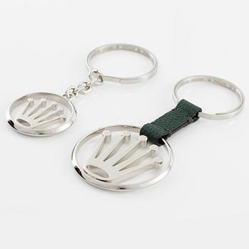 Key rings, Rolex, "No Reserve".