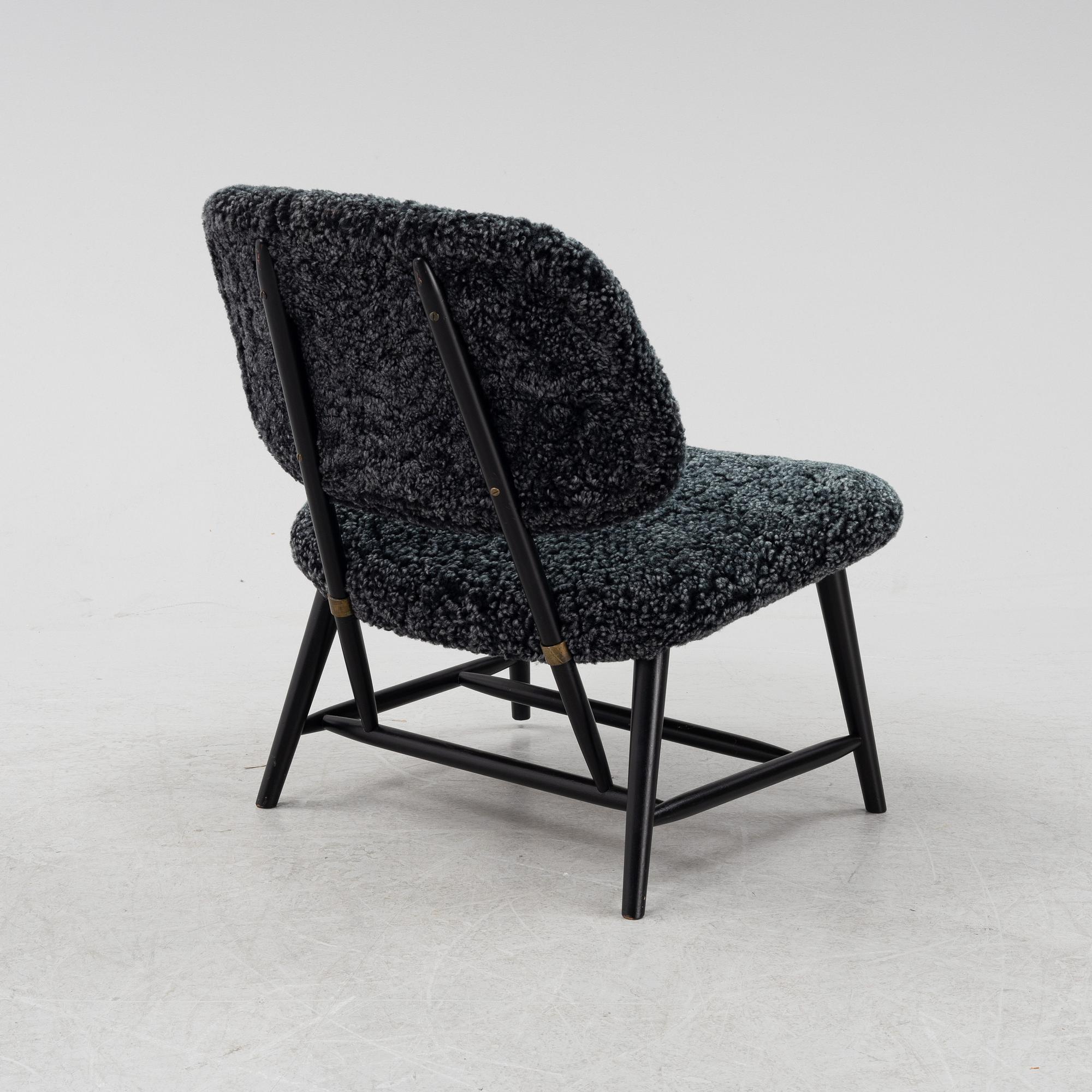 Alf Svensson, a TeVe lounge chair, Bra Bohag, Studio Ljungs Industrier, 1950's.