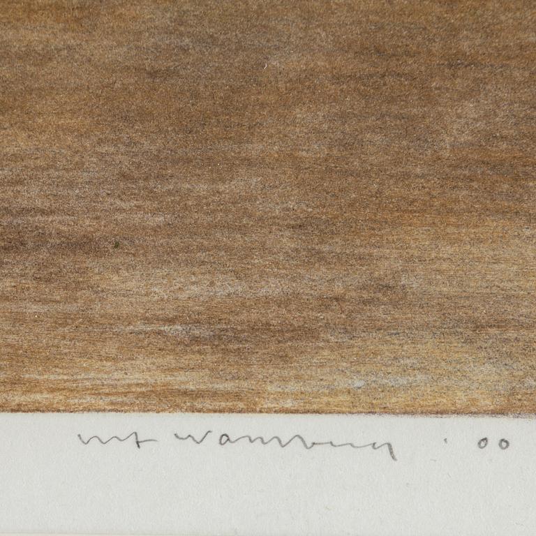 ULF WAHLBERG, lithograph in colours, 2000, signed 256/280.