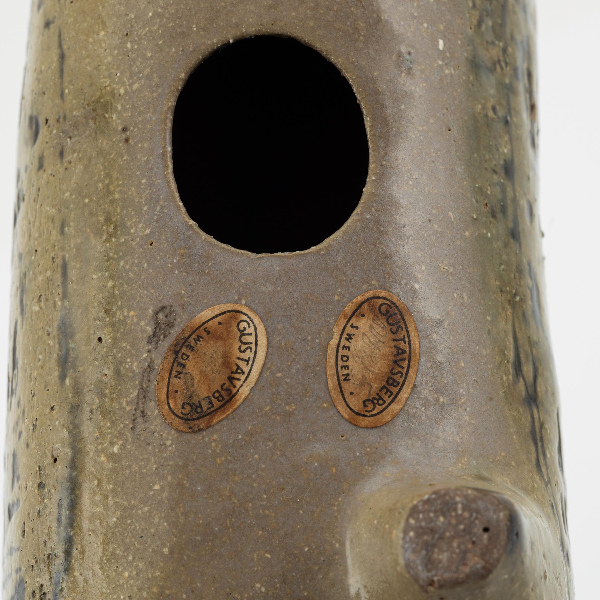 Lisa Larson, figurin, stengods, Gustavsberg.