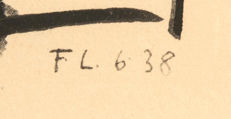 Fernand Léger, "L'artiste dans le studio".