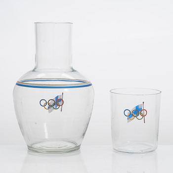 Karahvi ja juomalasi, Olympiamerkityt, Suomi.