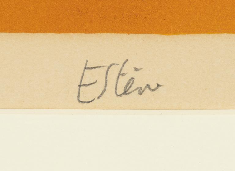 Maurice Estève, färglitografi, 1954, signerad 95/220.