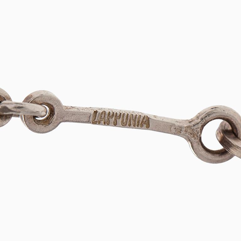 Björn Weckström, necklace, “Auriga”, silver, Lapponia, 1977.