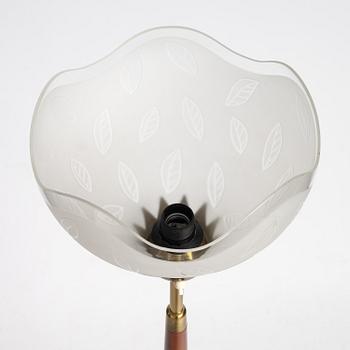 golvlampa, "RD 1176", Orrefors, 1950-tal.