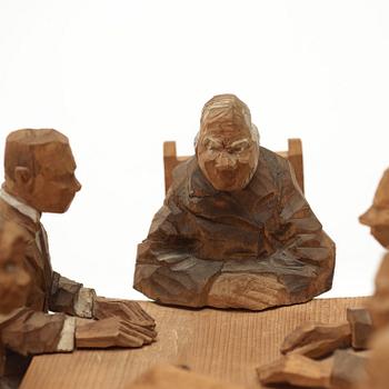 Axel Petersson Döderhultarn, "Häradsrätt"/"Drängen som svär sig fri".