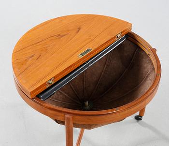 ADOLF RELLING, sybord, "Syklus", Rastad & Relling Tegnekontor, Rasmus Solberg Møbelverksted, Norge, formgiven 1962.