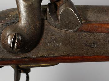 SLAGLÅSGEVÄR, Carl Gustafs Stads Gevärsfaktori, m/1860.