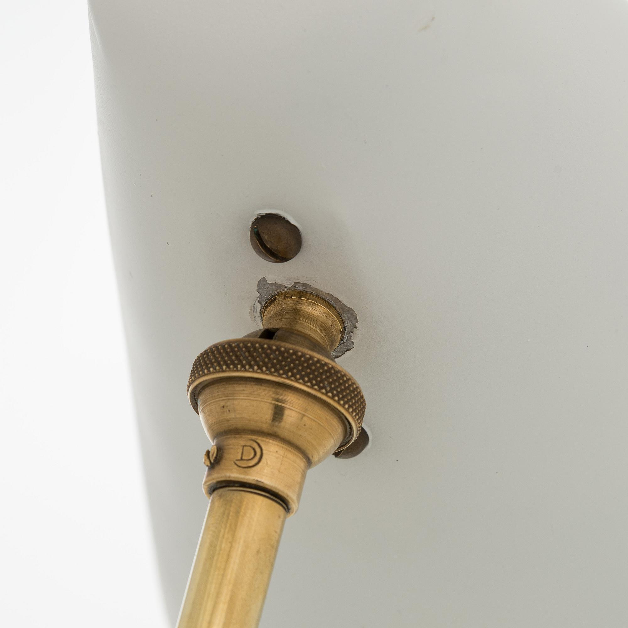 A mid-20th century table lamp model EV73, Itsu, Finland.
