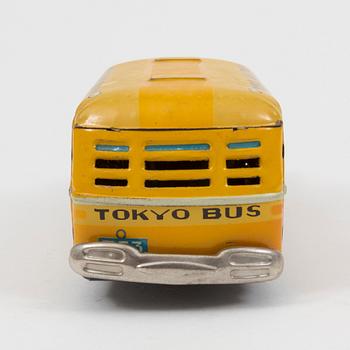 A tinplate "Tokyo bus" toy, Japan, 1930/40-tal.