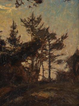 Gottfrid Kallstenius, Tallar i skymning.