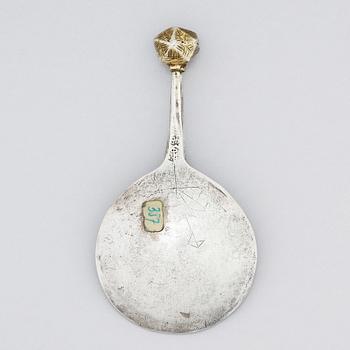 Mats Pedersen (1532-1563), sked, delvis förgyllt silver, Malmö 1500-tal .