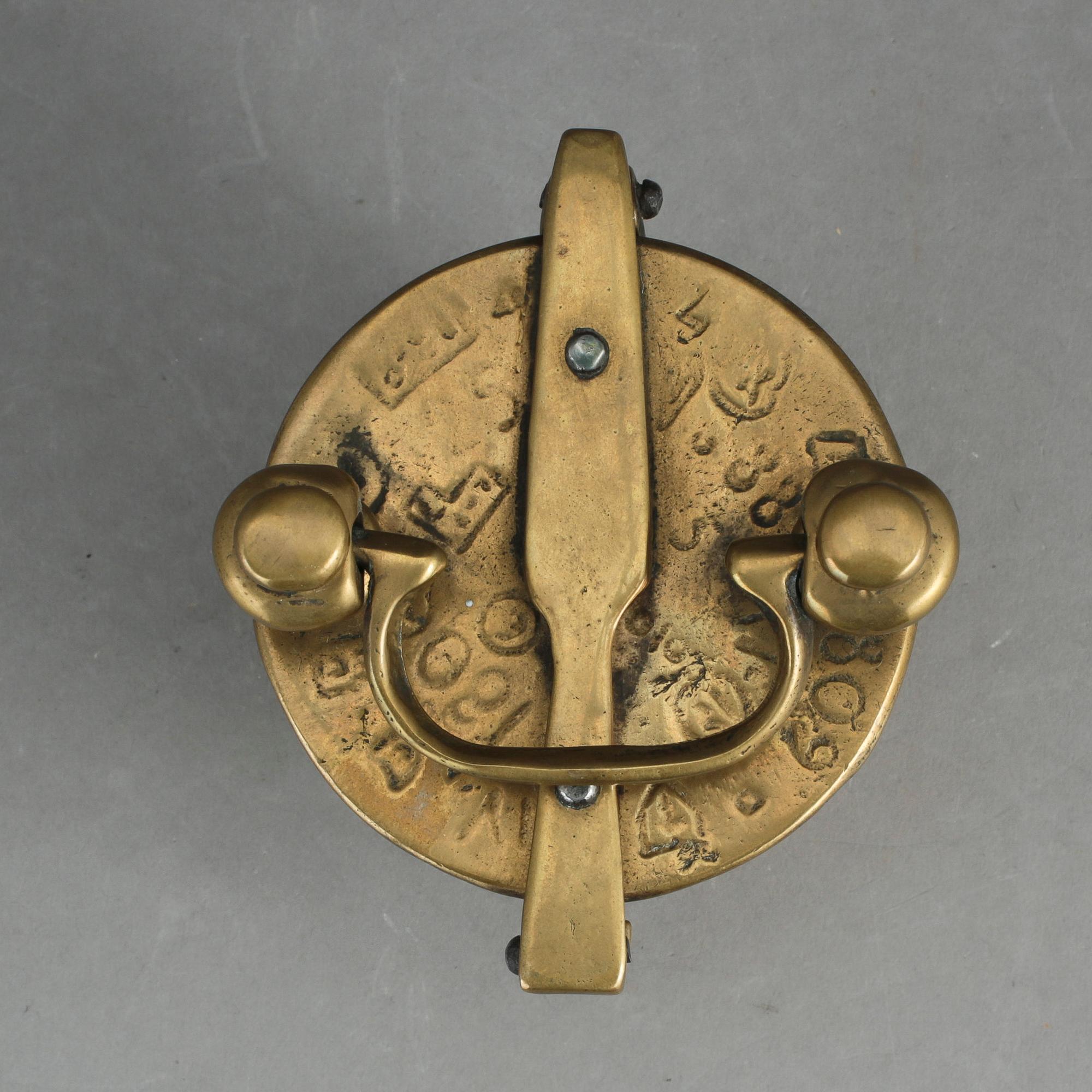 VIKTSATS, mässing, 1800-talets början.