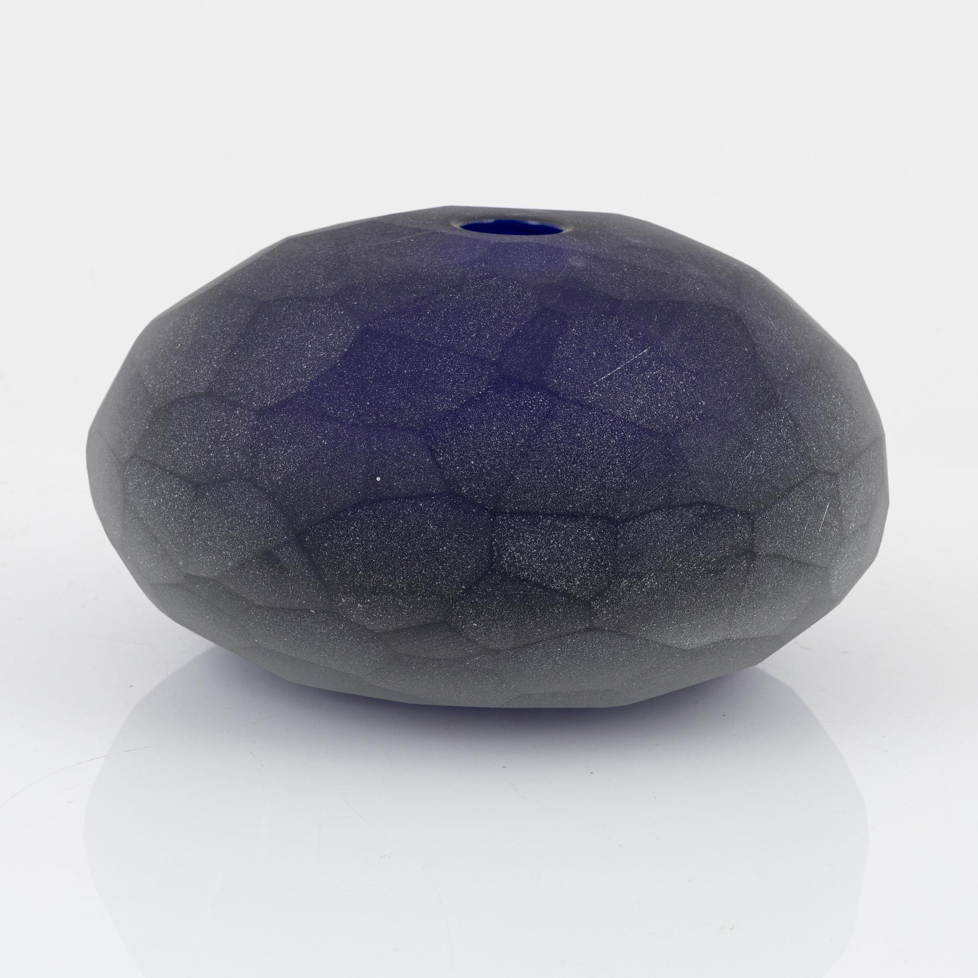A glass vase, Venini, Murano, 1997.