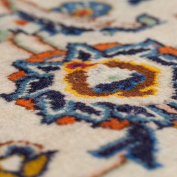 A carpet from Yezd 422 x 292 cm.