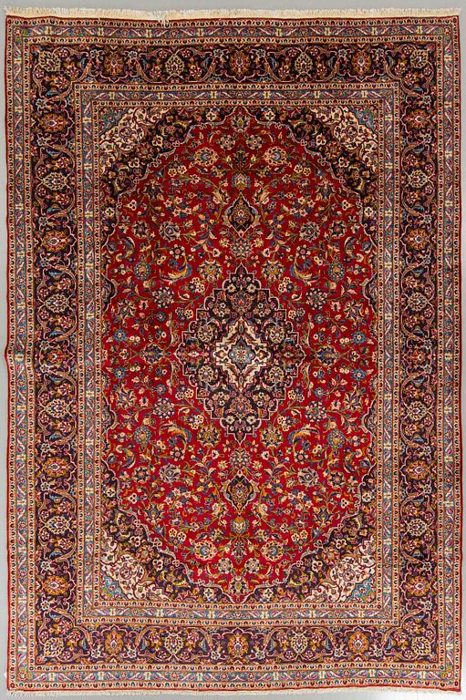 A Kashan old carpet ca 437x293 cm.