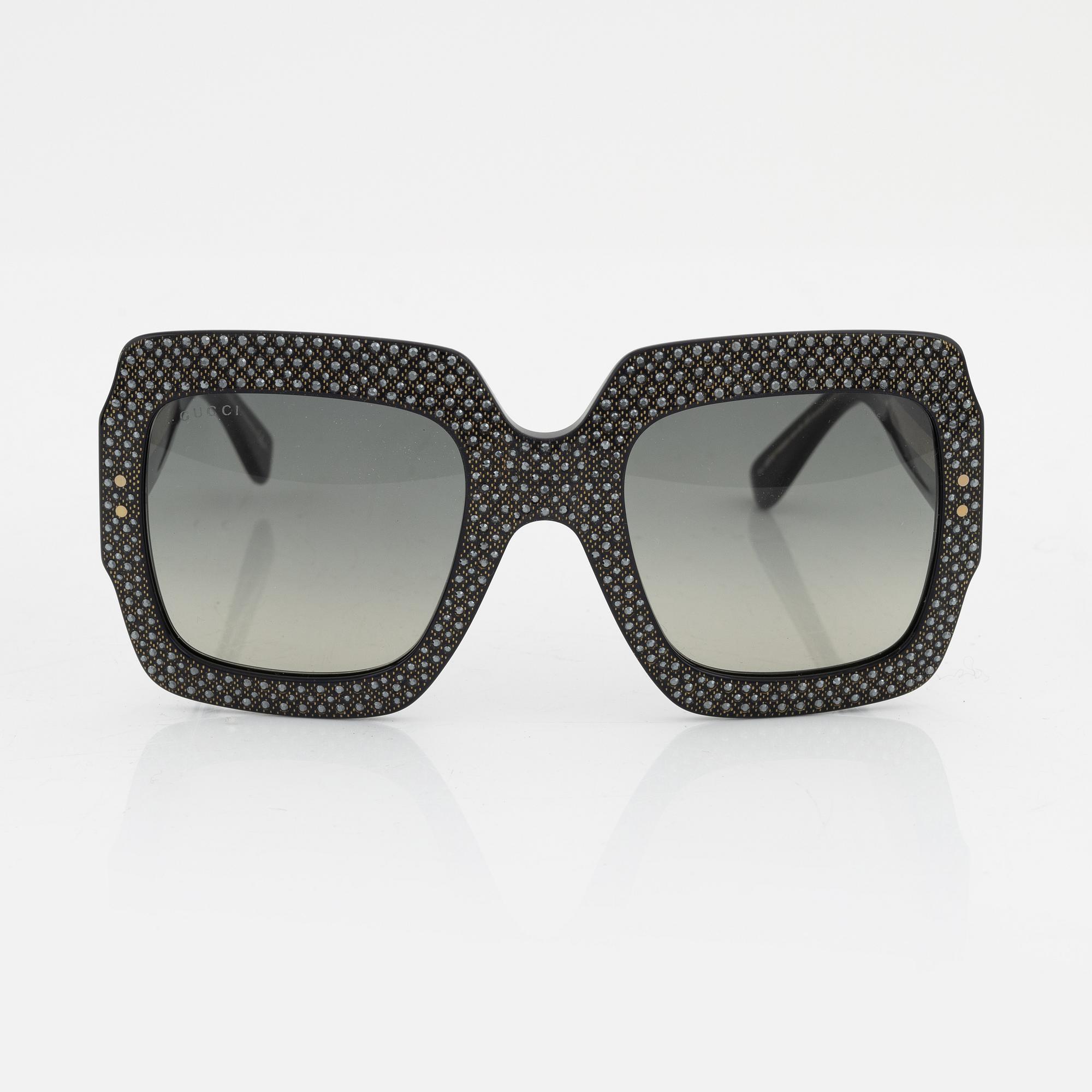 Gucci rhinestone sunglasses online