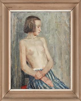 GRETA GERELL, olja på duk, signerad och daterad -33.
