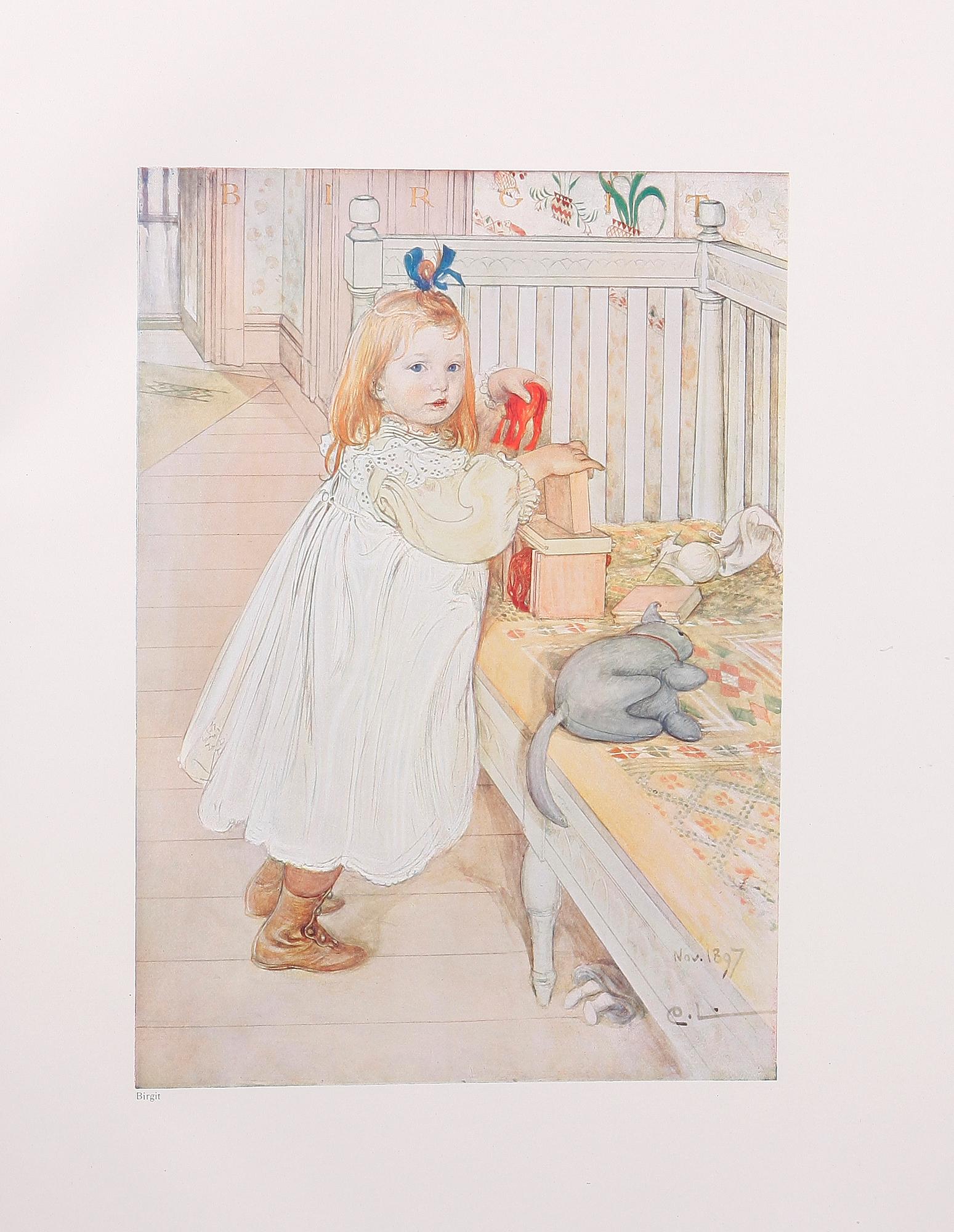 BÖCKER, 2 st: Carl Larsson, Albert Bonniers förlag 1910 resp 1913.