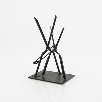 Sven Carlsson, skulptur signerad och daterad 72.