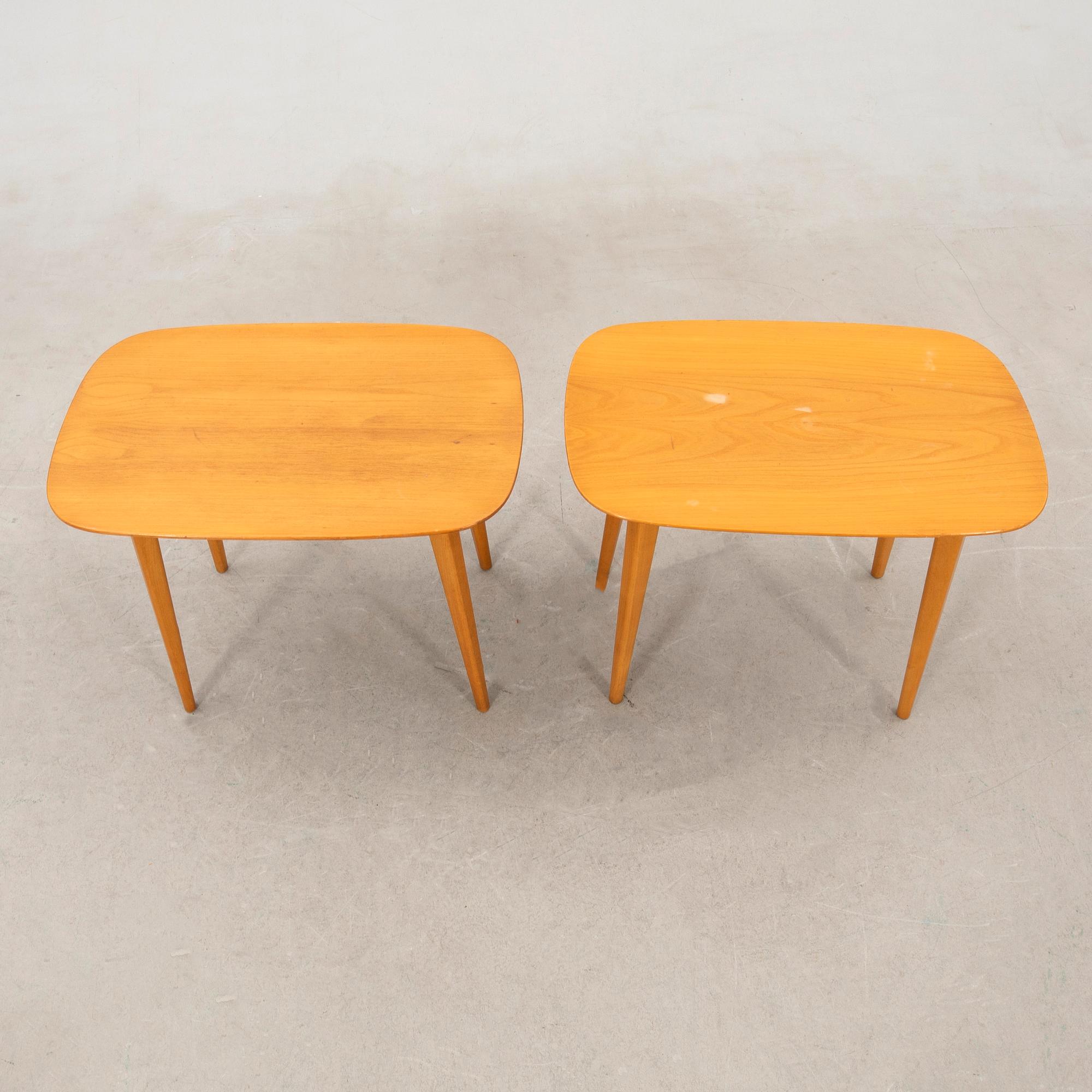 Elias Svedberg, Side table a pair of the Triva series mid/second half of the 20th century.