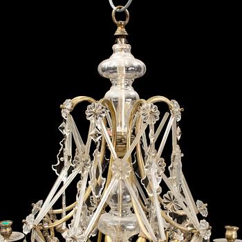 A first half of the 20th century Baroque style chandelier.