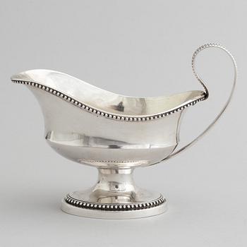 Henrik Frodell, såskanna, silver, Stockholm 1788. Gustaviansk.