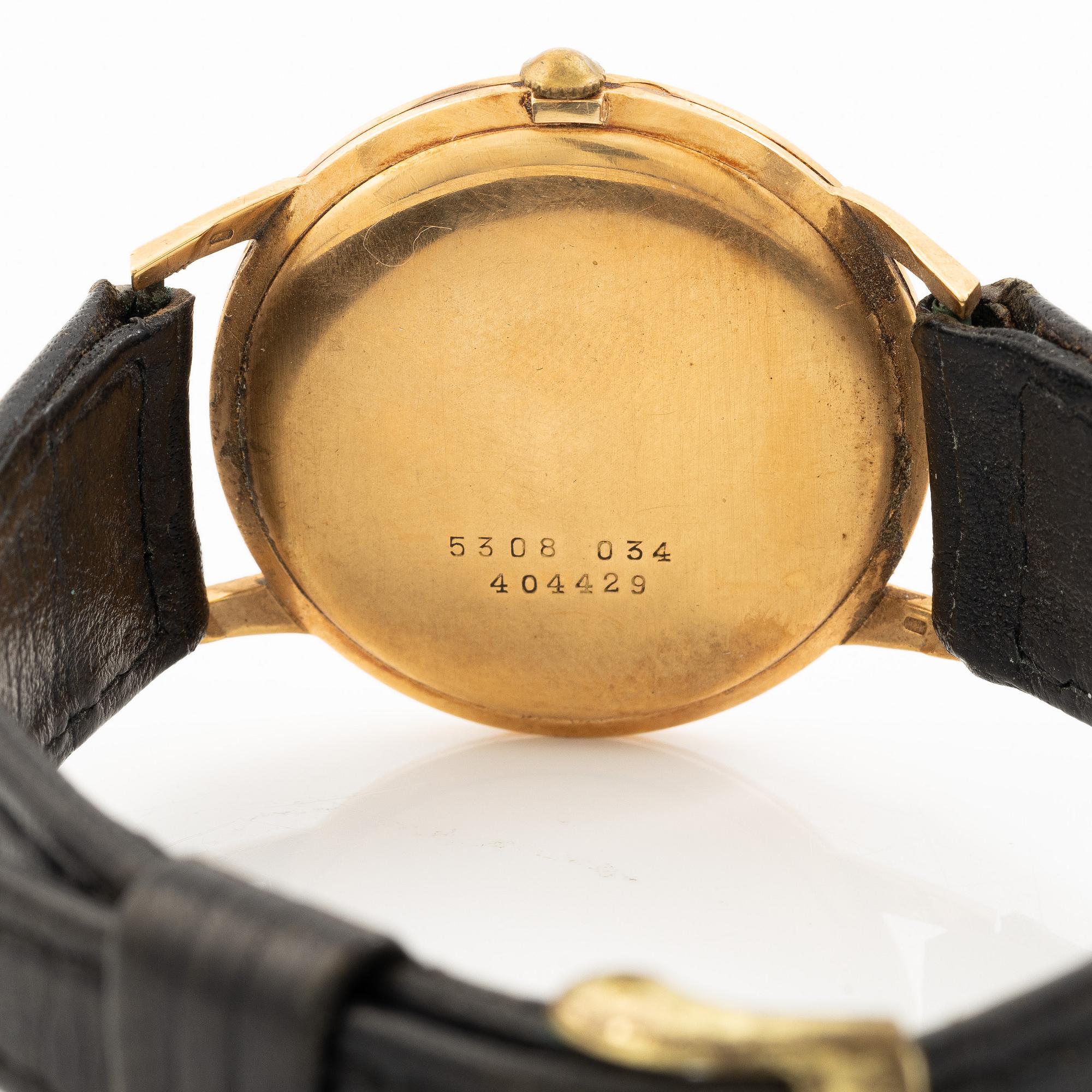 Certina, Certidate, 18K guld, armbandsur, 34 mm.