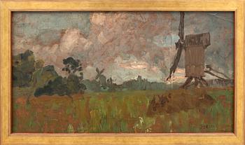 Helmer Osslund, Motif from Holland.