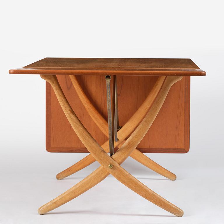 Hans J. Wegner, a dining table model "AT-304", Andreas Tuck, Denmark, 1960s.