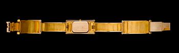 BJÖRN WECKSTRÖM, A WRIST WATCH. "Golda", 14K gold. Lapponia 2004.