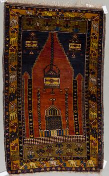 MATTA, semiantik, Anatol. Ca 190x112 cm.