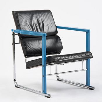 Yrjö Kukkapuro, fåtölj, "Experiment", Avarte, Finland, 1980-tal.