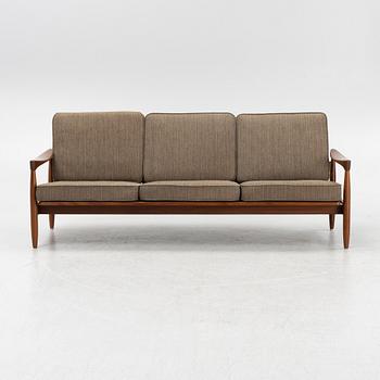 Erik Wørts, a 'Kolding' teak sofa, IKEA, 1960's.