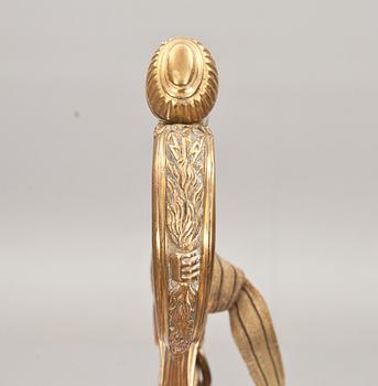 SABEL, m 1889, för officer vid artilleriet.