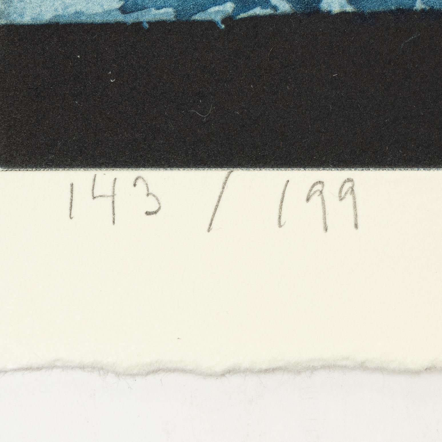 Lars Lerin, "Between the Houses".